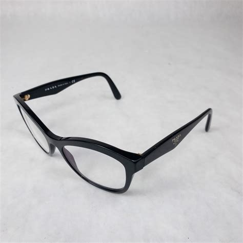 prada prescription eyeglasses|Prada semi rimless eyeglasses.